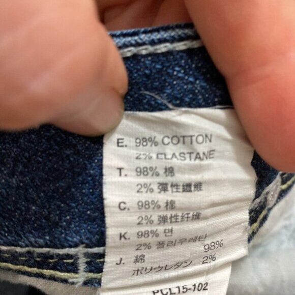 Levi’s Blue Straight Leg Jeans size 26 - Picture 16 of 16